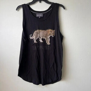 PJK Leopard Tank Top Size Medium